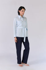 Monture Belted Hemp Shirt - Women