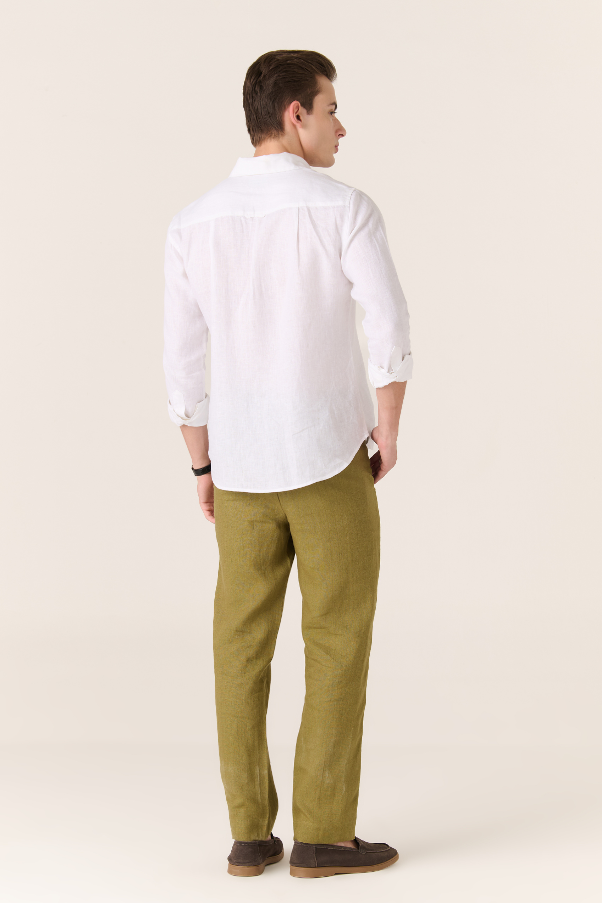 Monture Milano Linen Trousers - Men