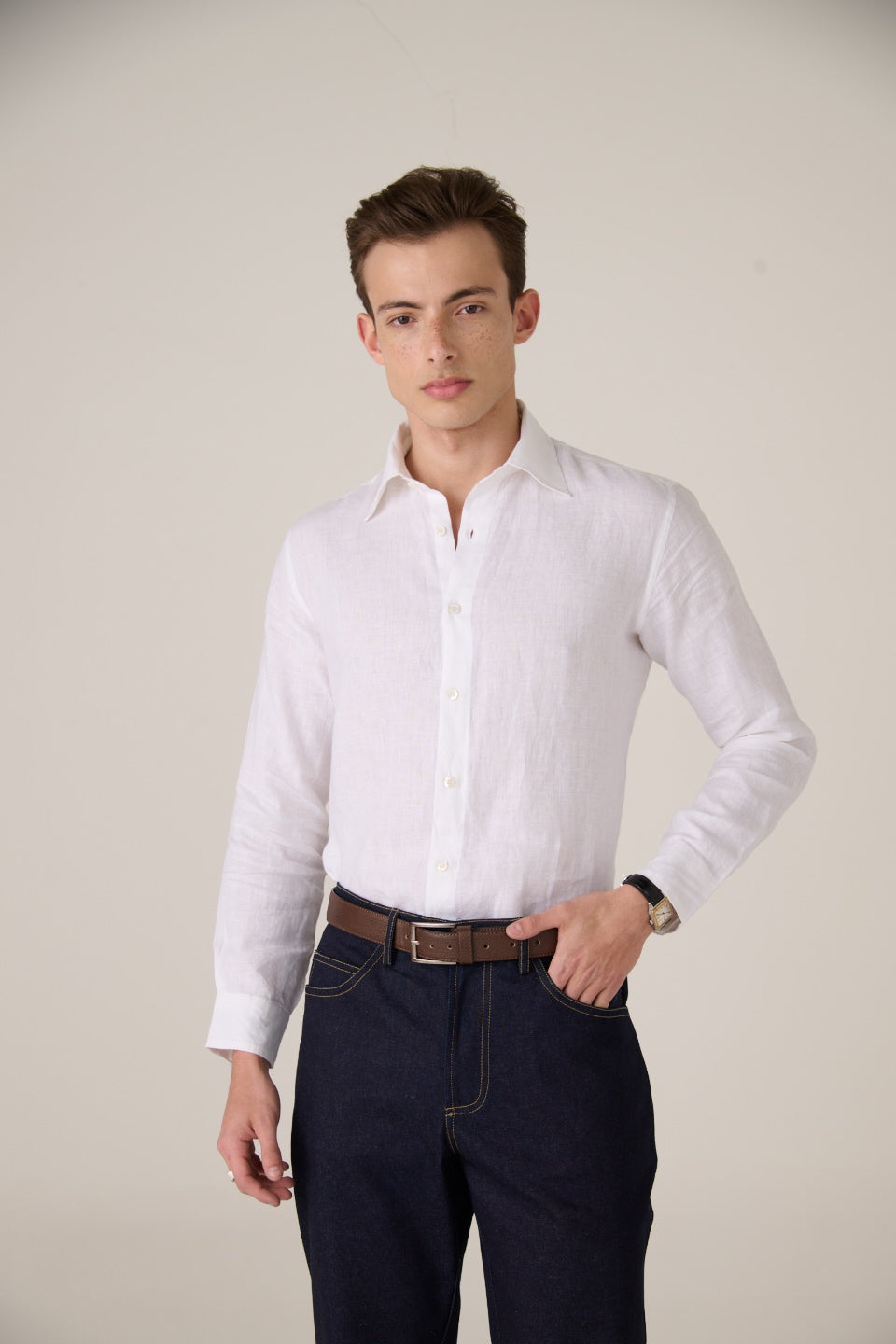 Monture Heritage Linen Denim - Men