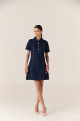 Heritage Linen Denim Dress - Women