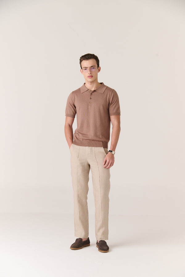 Monture Milano Linen Trousers - Men