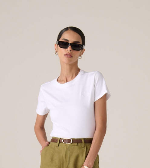 Riviera Tee - Women Ivory Reserve
