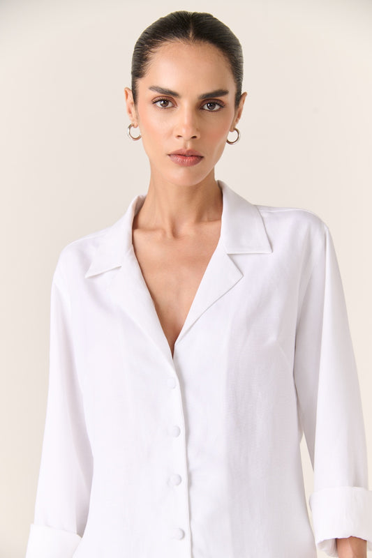 Hemp Blouse Soft Ivory