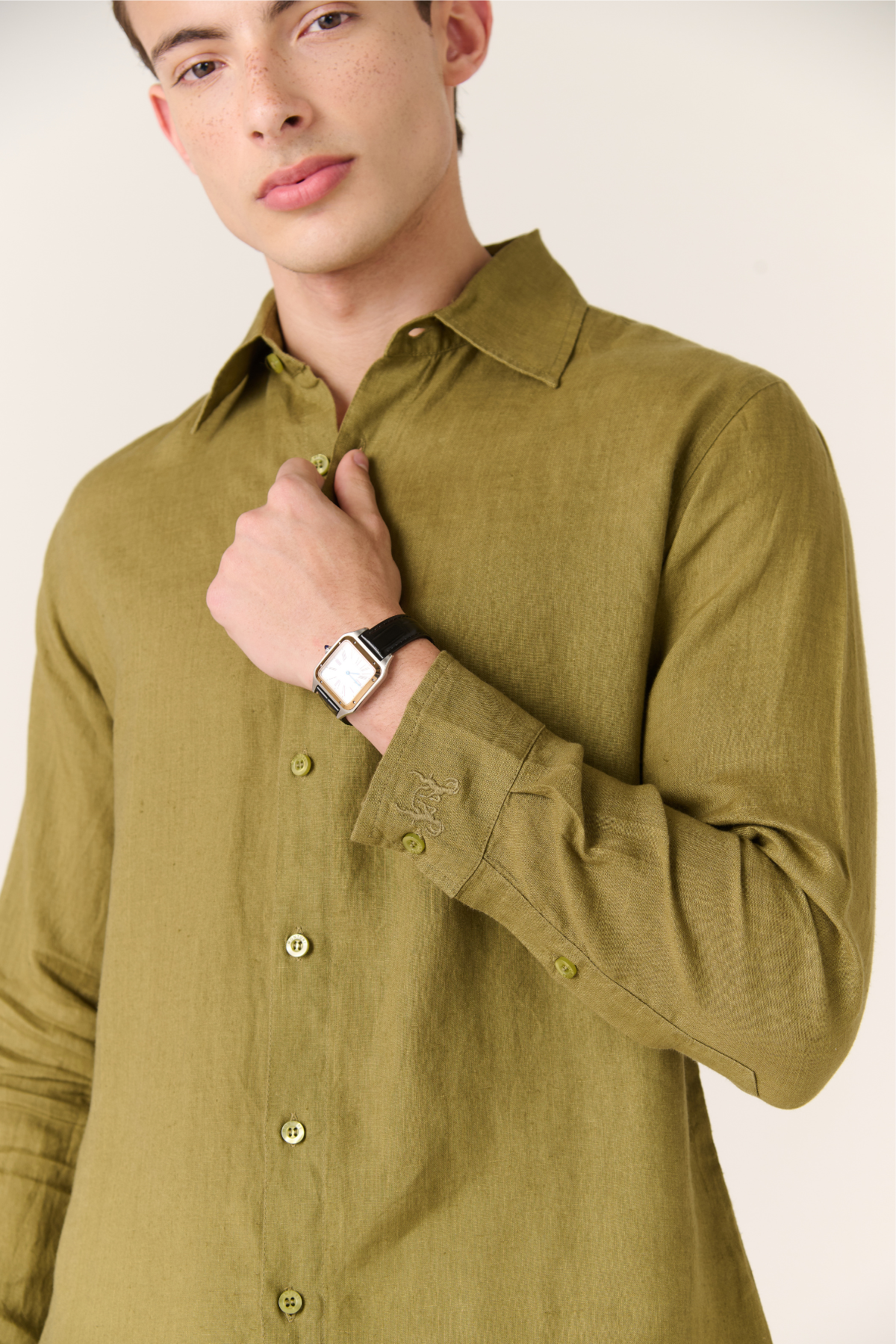 Monture Riviera Linen Shirt - Men