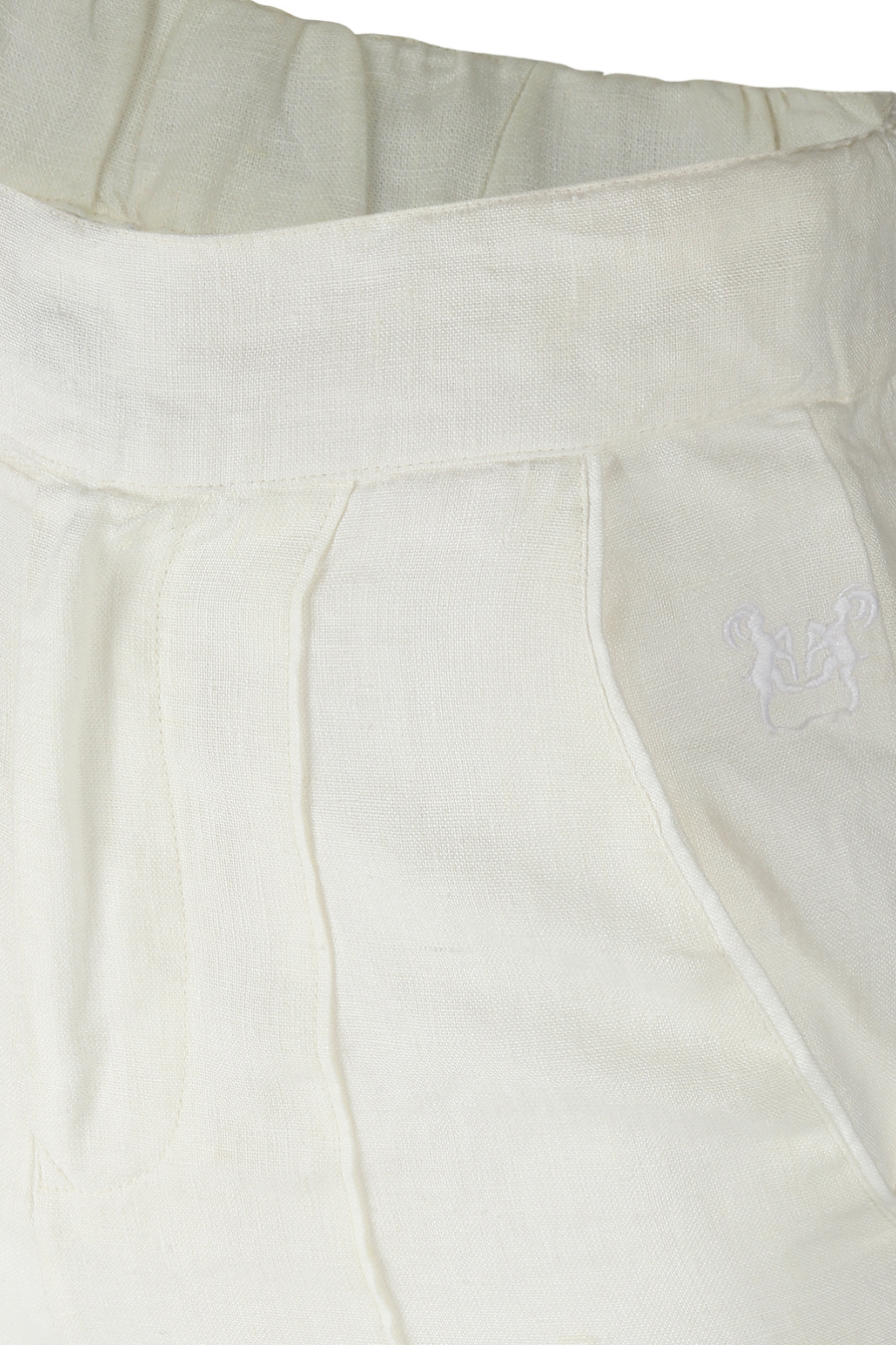Monture Milano Linen Trousers for men in soft ivory — image 2