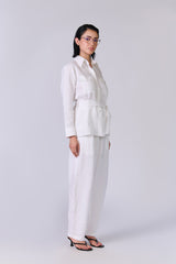 Monture Belted Hemp Shirt - Women