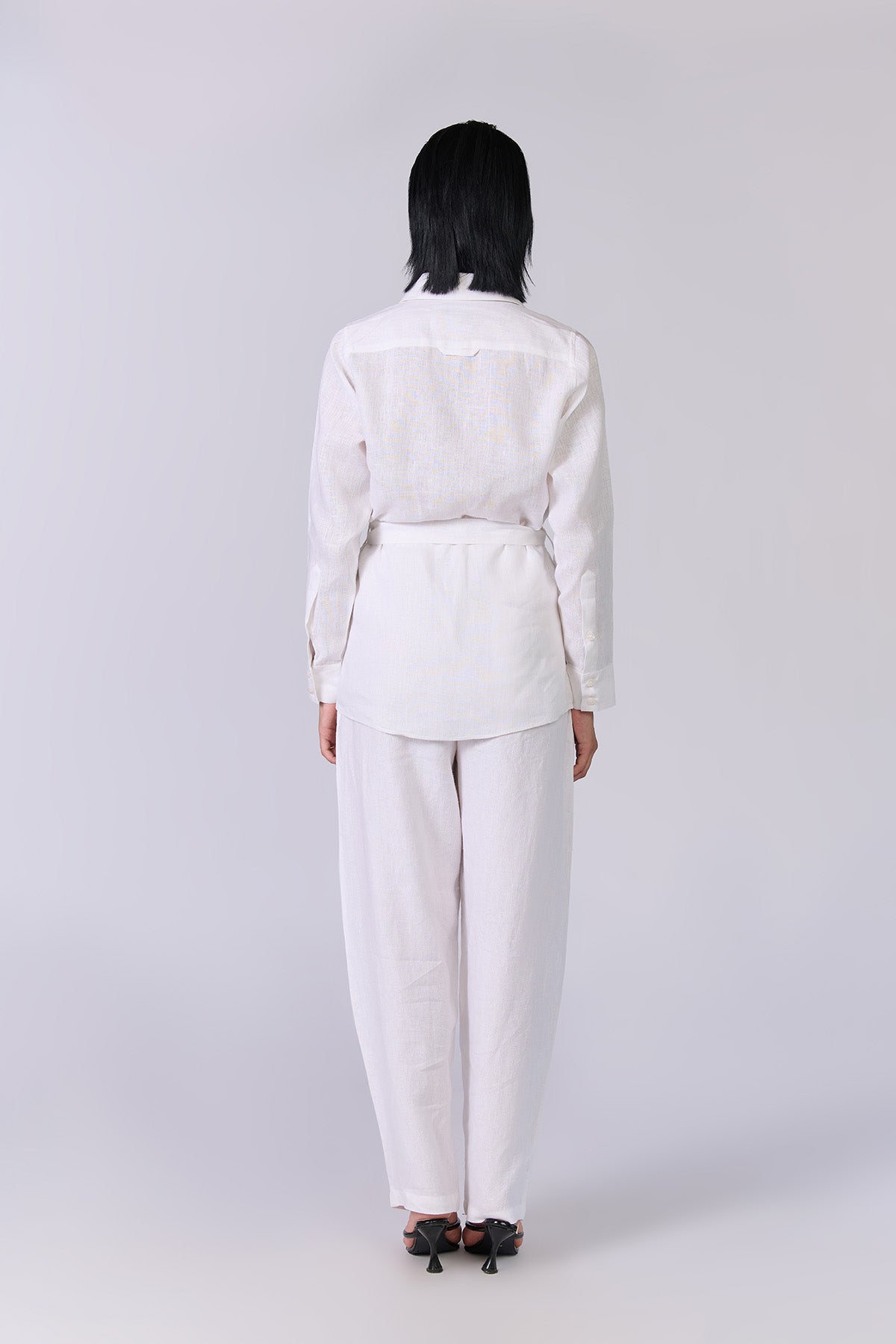 Monture Belted Hemp Shirt - Women