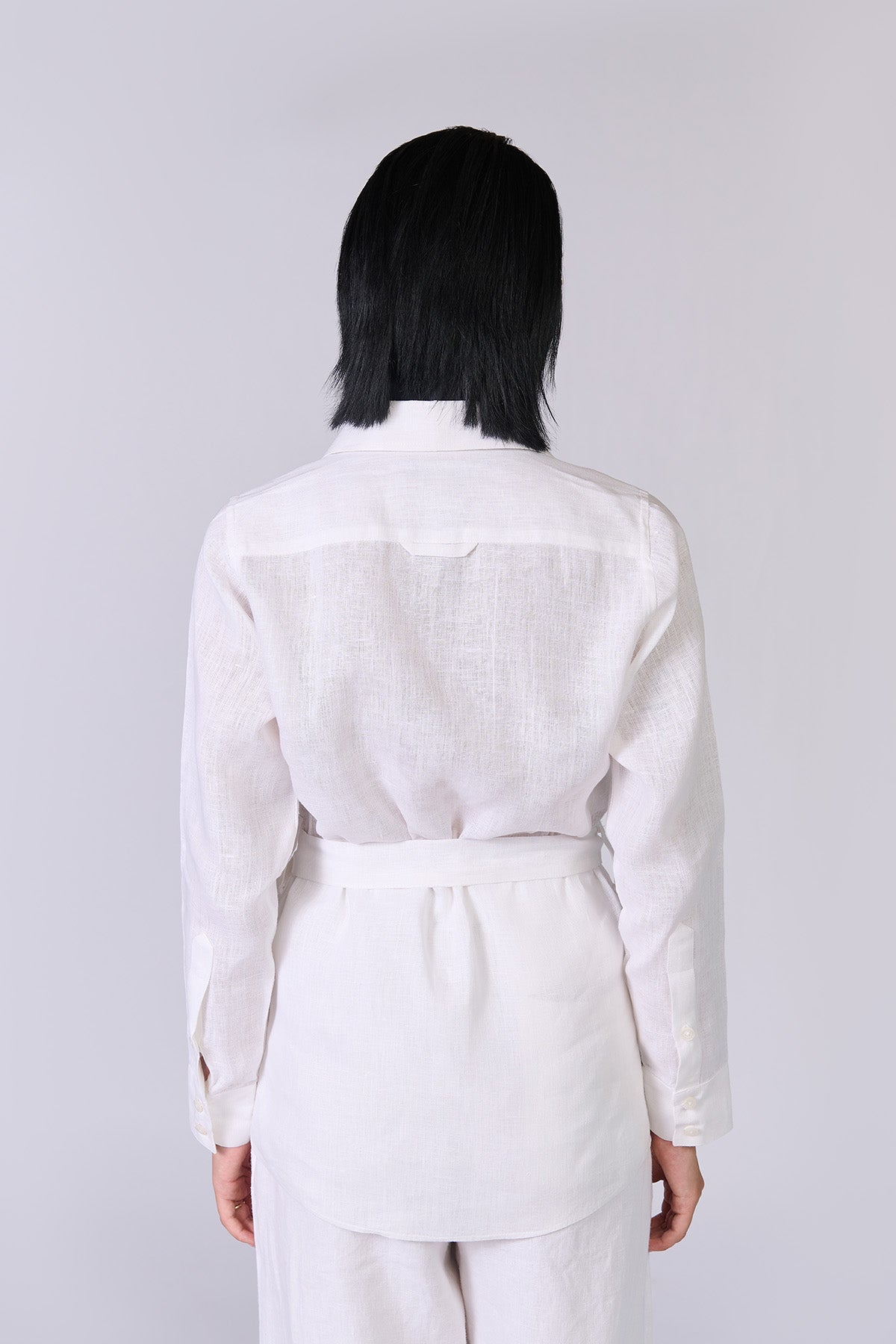 Monture Belted Hemp Shirt - Women