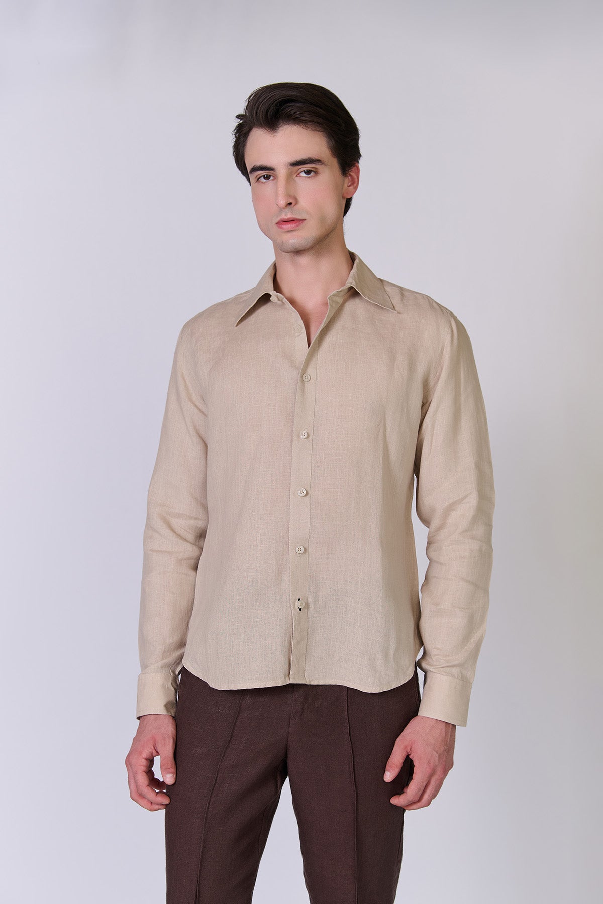 Monture Riviera Linen Shirt - Men