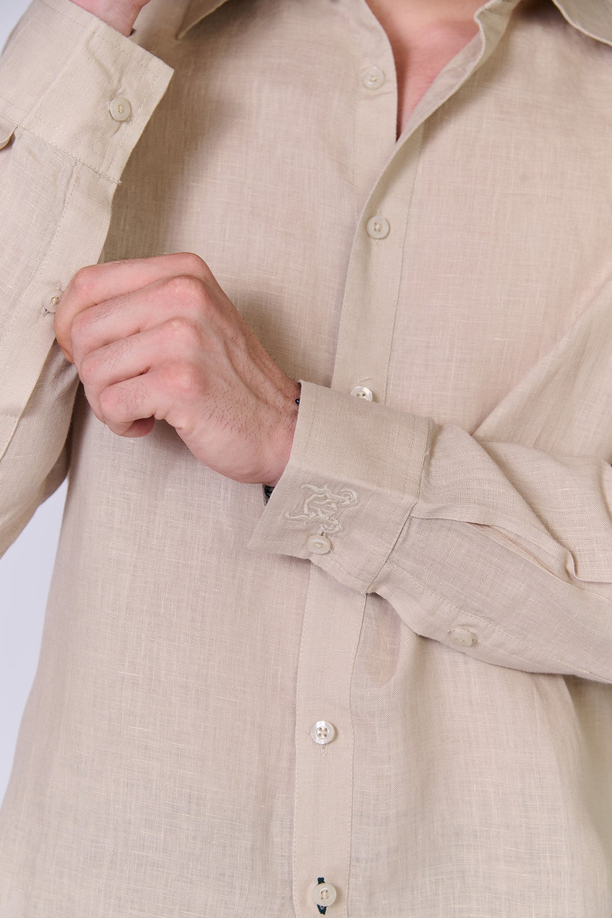 Monture Riviera Linen Shirt - Men