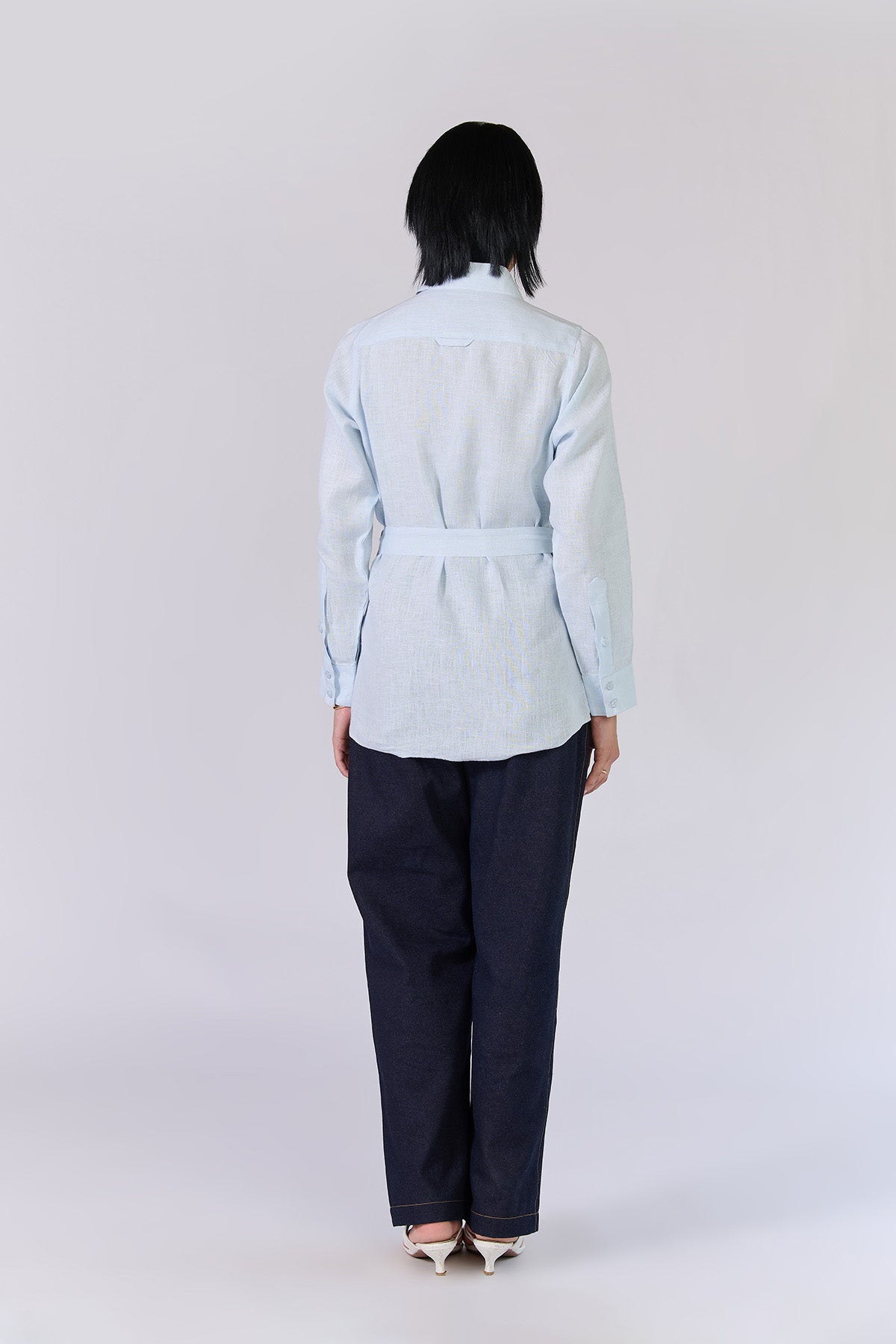 Monture Belted Hemp Shirt - Women