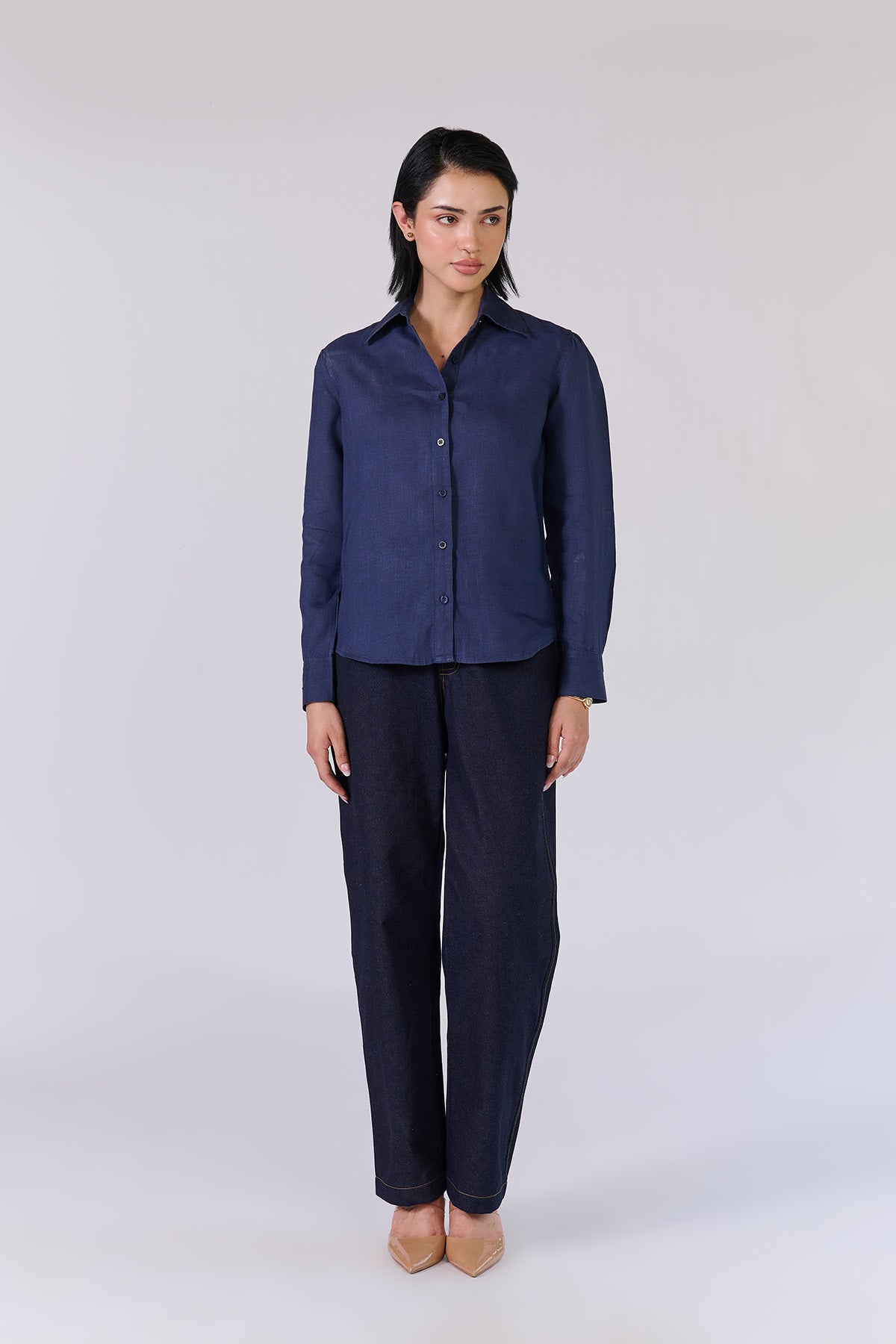 Monture Riviera Linen Shirt - Women