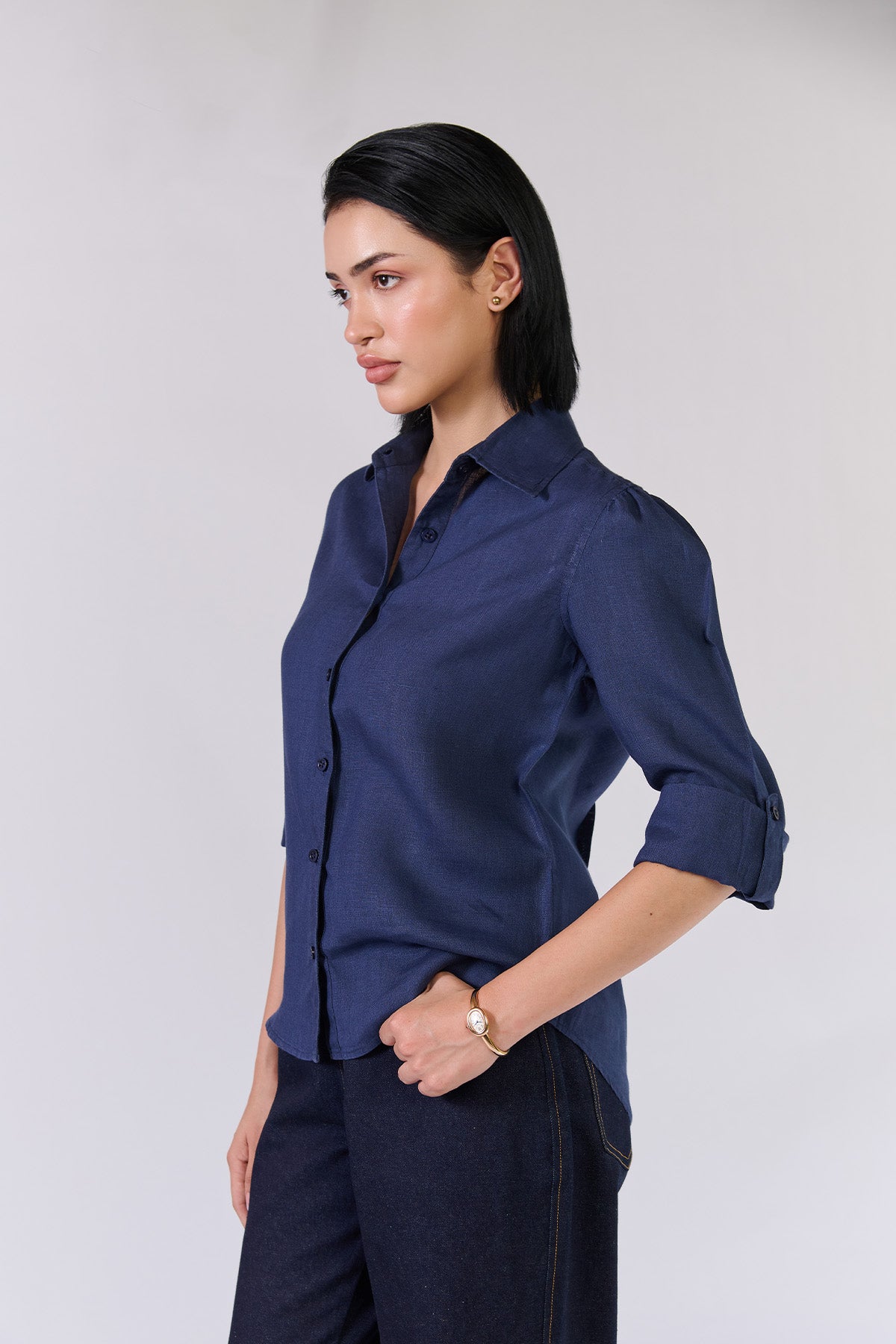 Monture Riviera Linen Shirt - Women