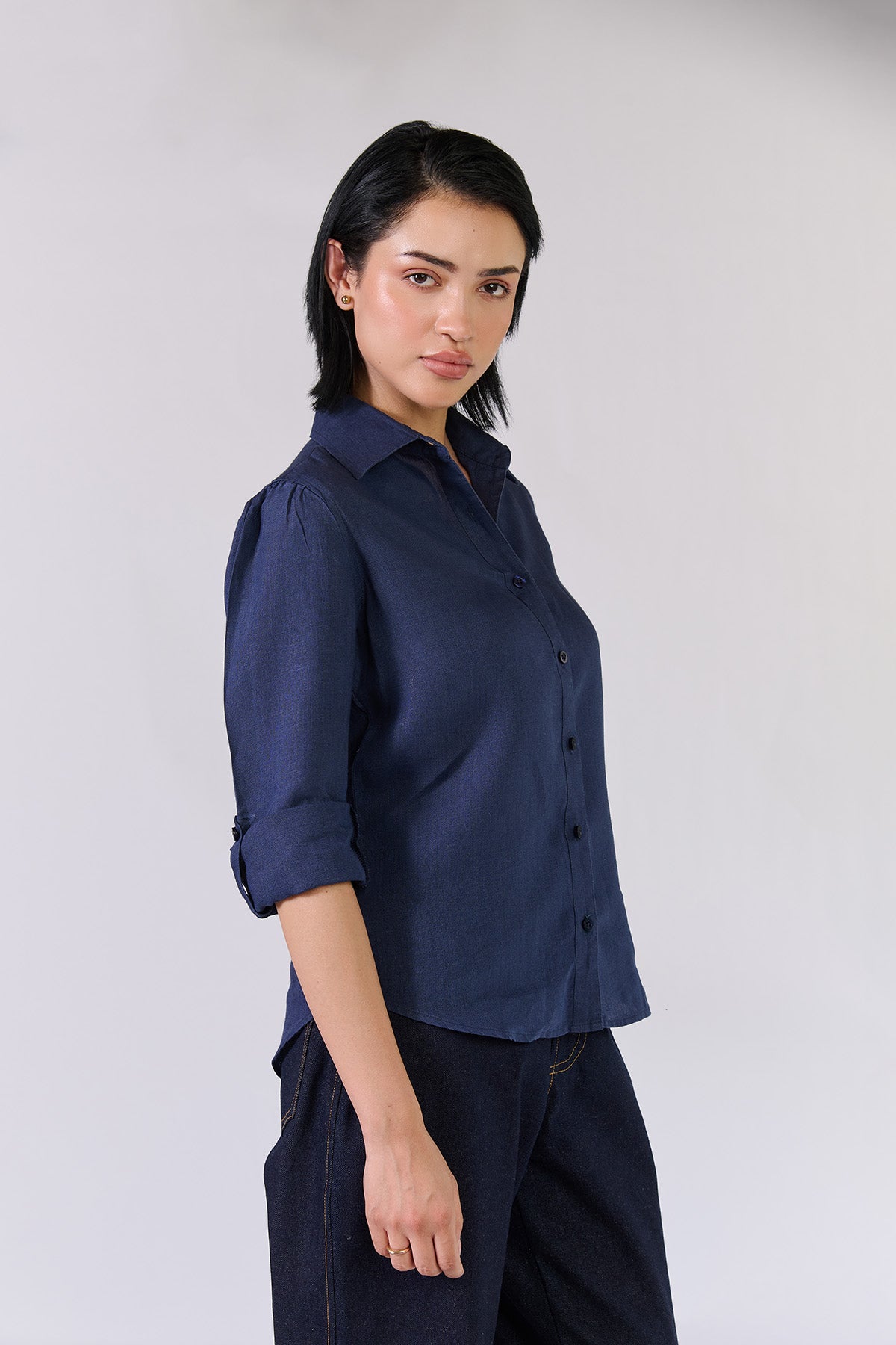 Monture Riviera Linen Shirt - Women