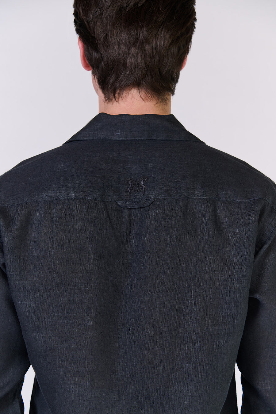 Monture Hemp Shirt for men in black — image 6