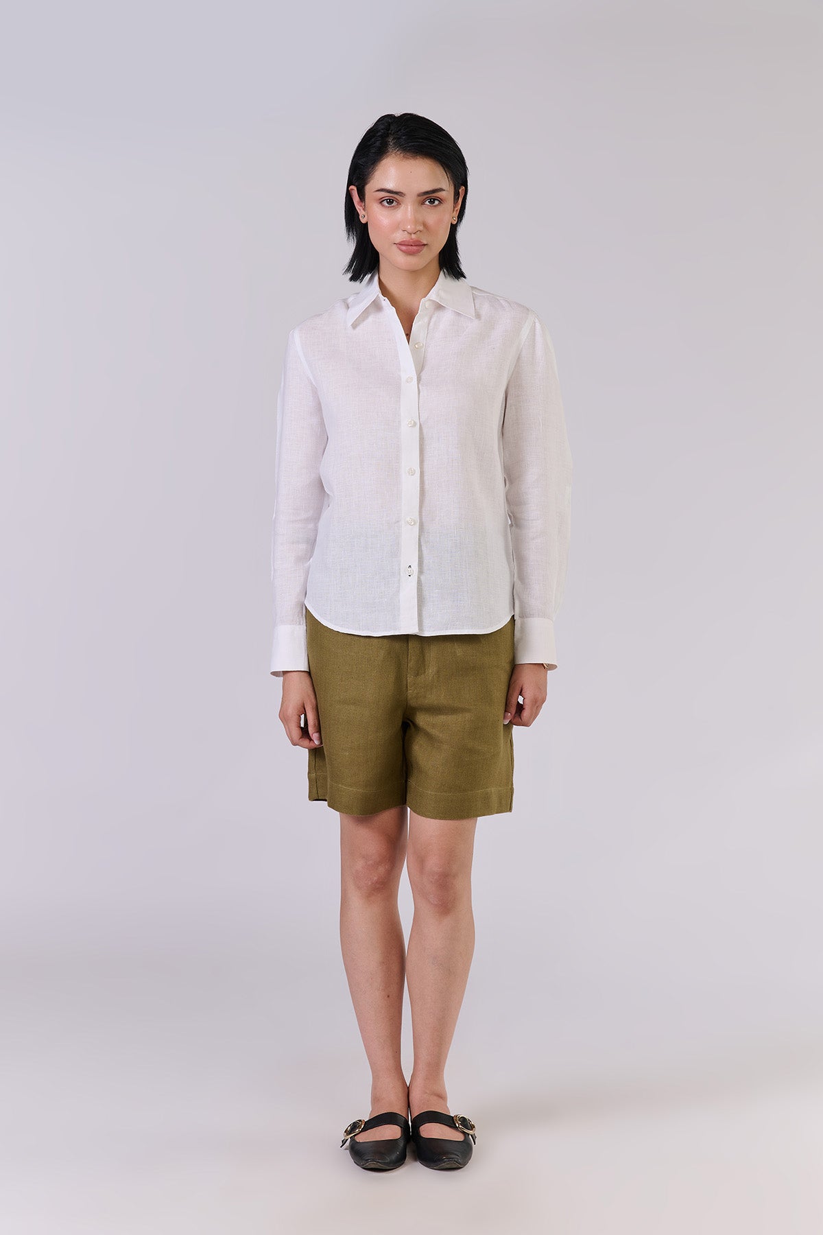 Monture Riviera Linen Shirt - Women