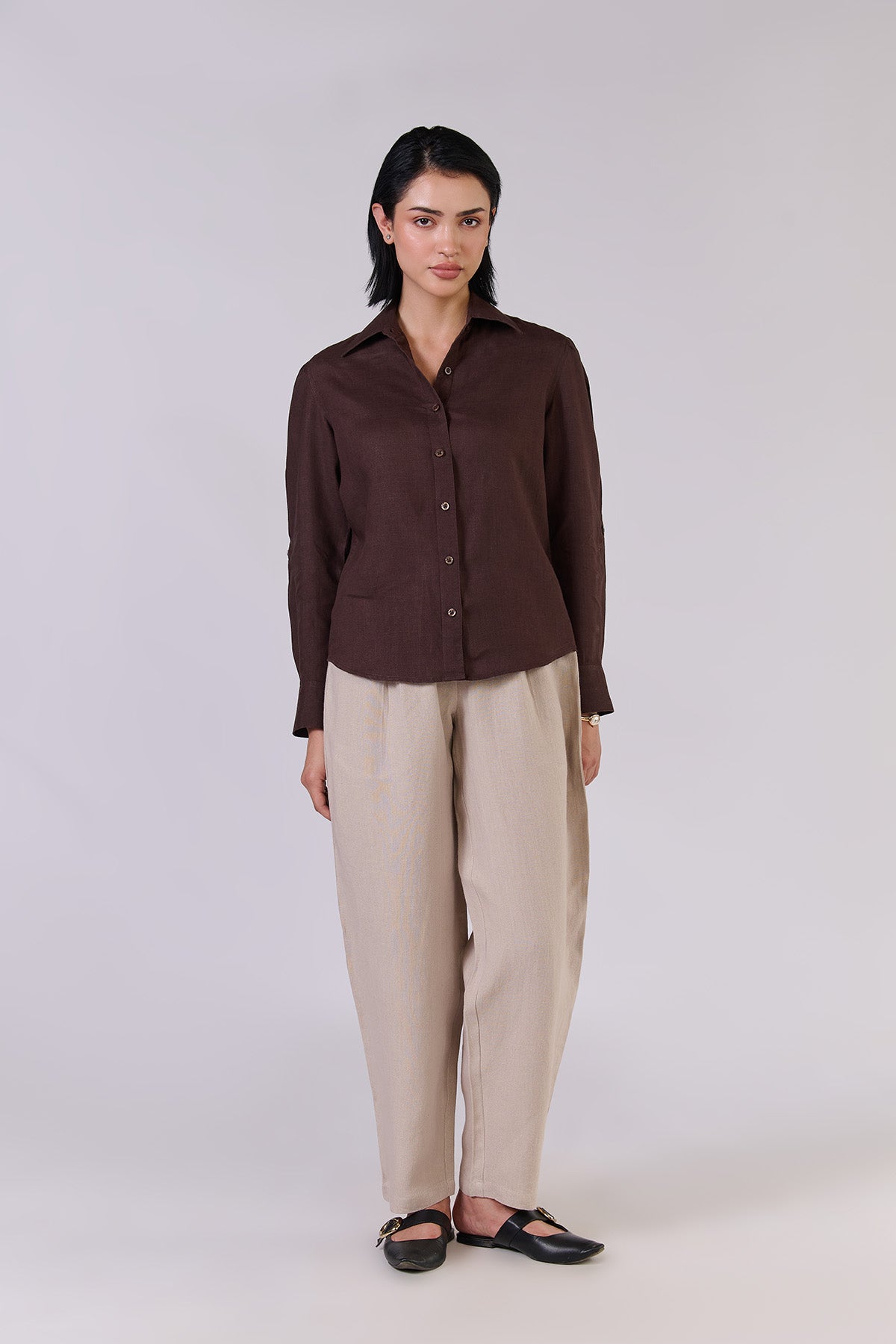 Monture Riviera Linen Shirt - Women