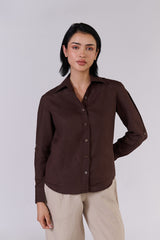 Monture Riviera Linen Shirt - Women