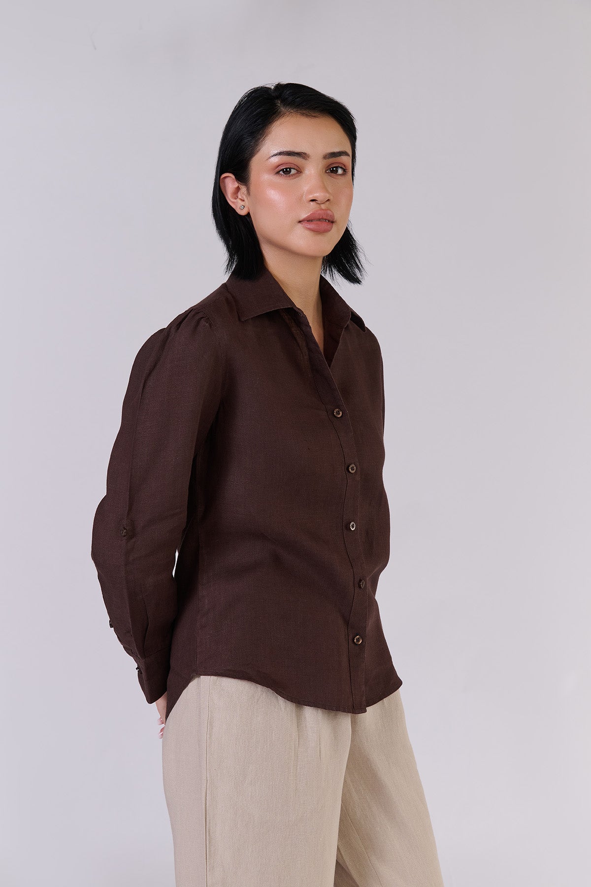 Monture Riviera Linen Shirt - Women