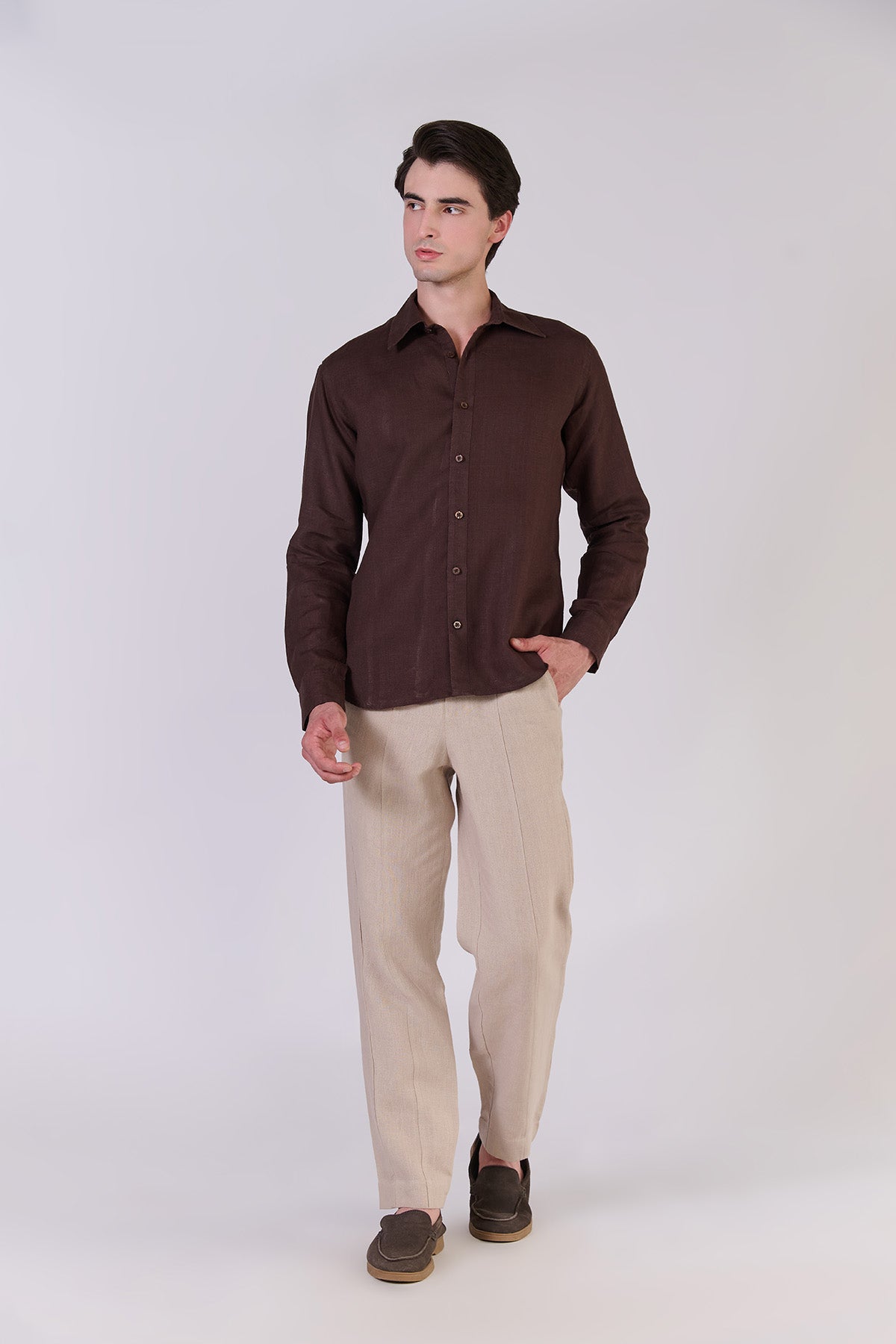Monture Riviera Linen Shirt - Men