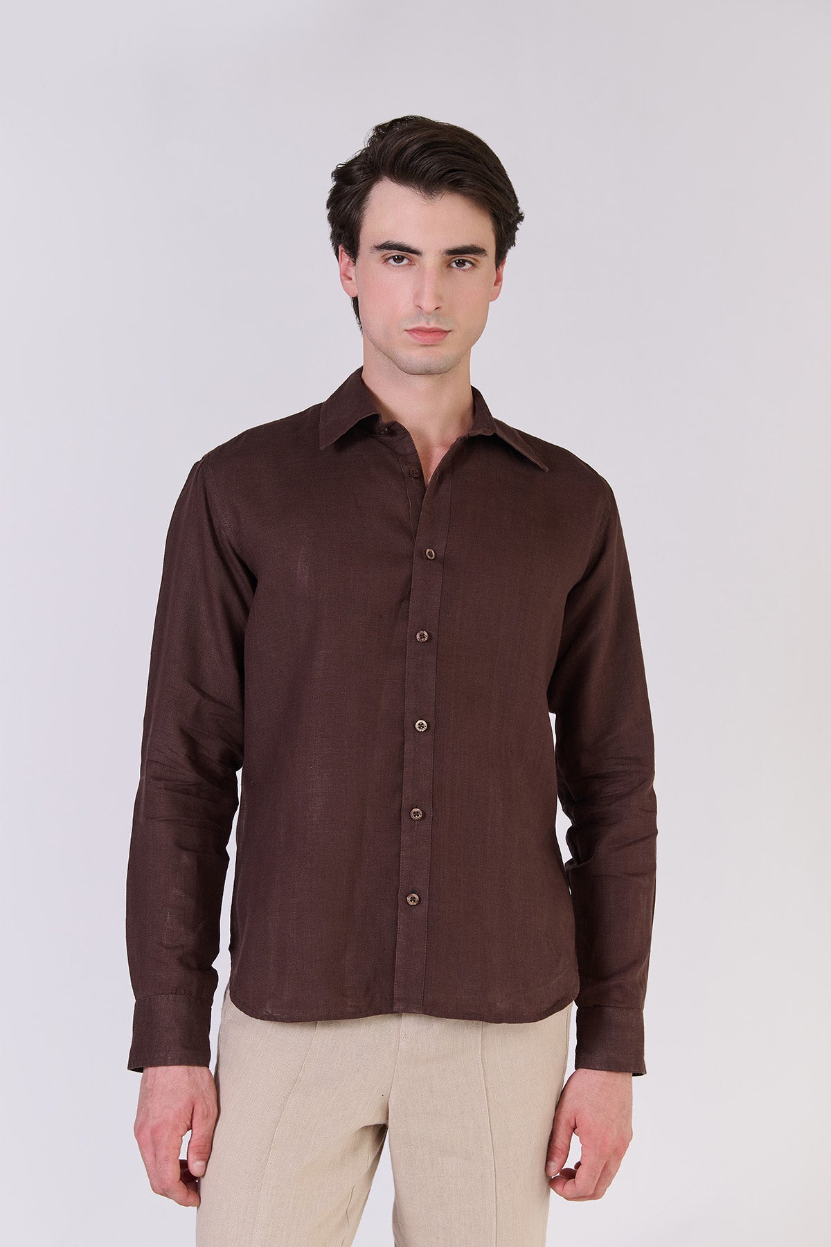Monture Riviera Linen Shirt - Men