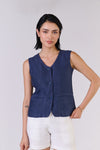 Milano Linen Waistcoat - Women