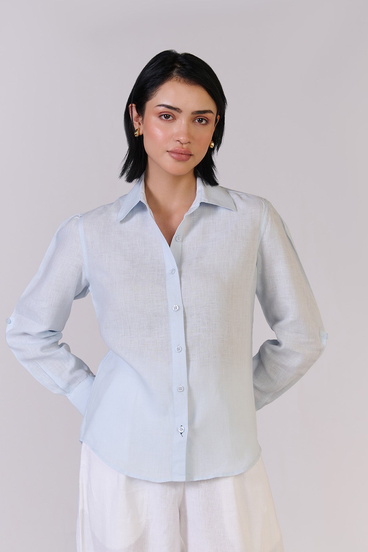 Monture Riviera Linen Shirt - Women