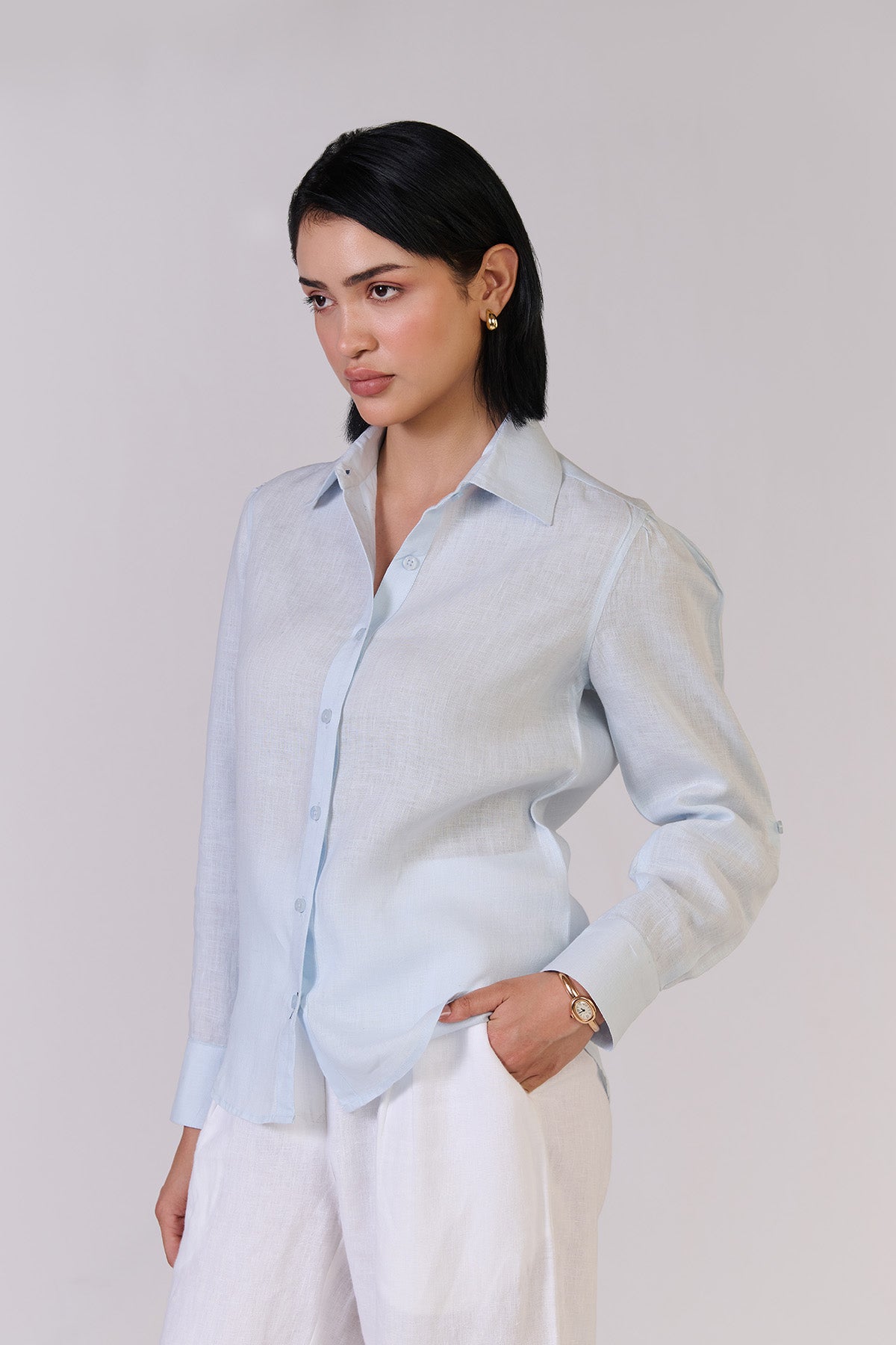 Monture Riviera Linen Shirt - Women