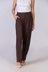 Monture Milano Linen Balloon Trousers - Women