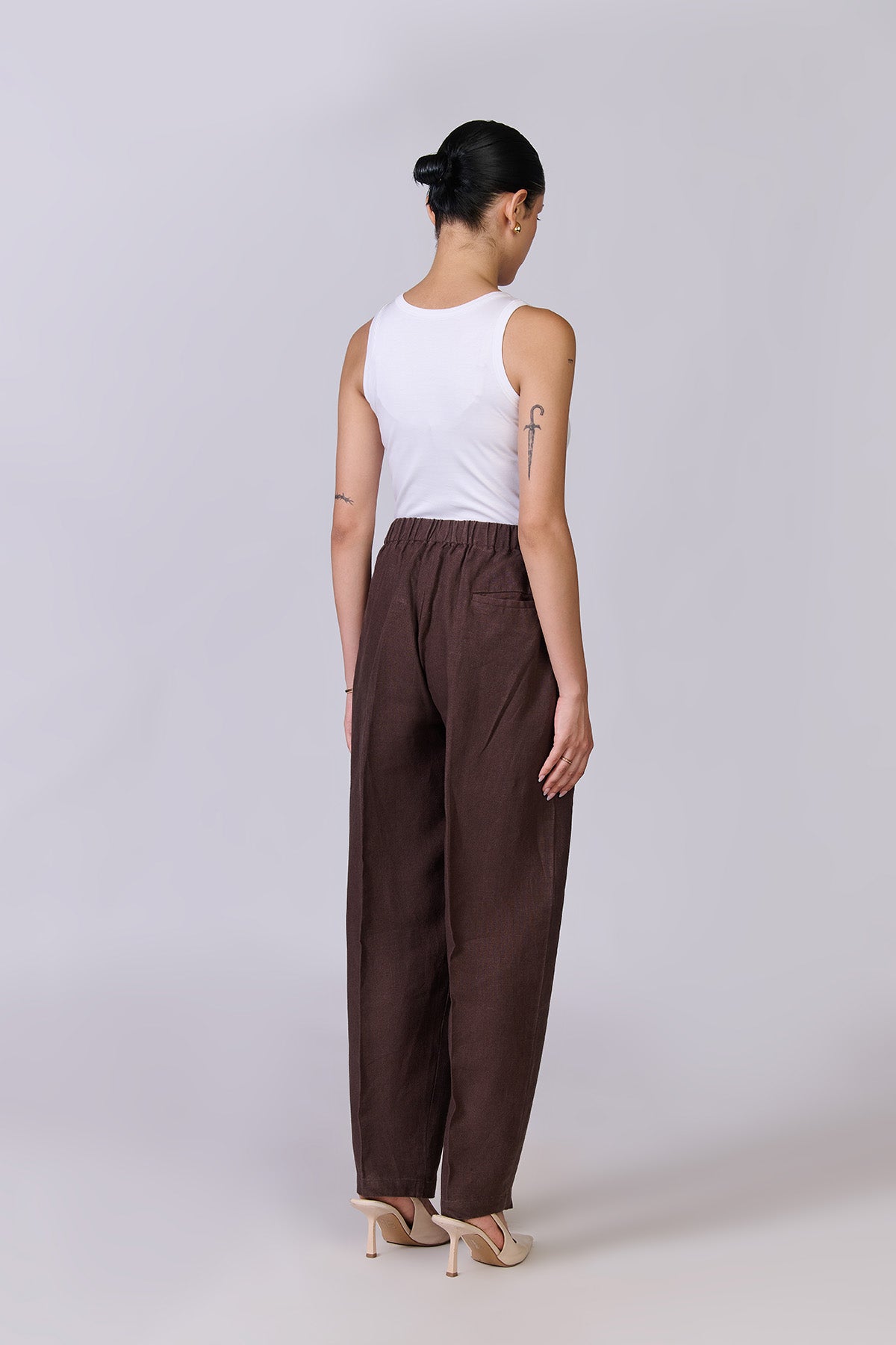 Monture Milano Linen Balloon Trousers - Women
