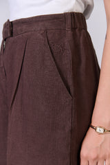 Monture Milano Linen Balloon Trousers - Women