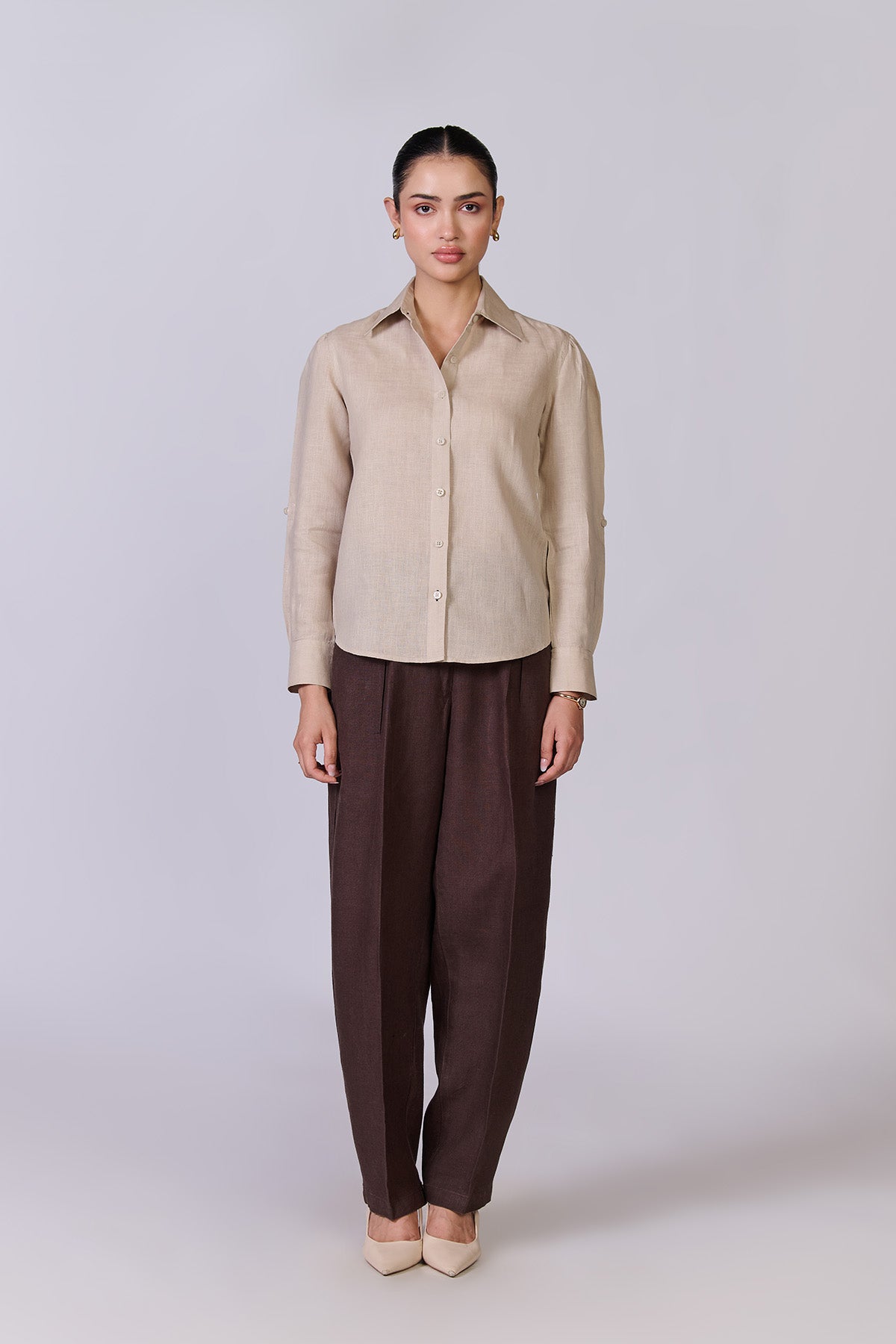 Monture Riviera Linen Shirt - Women