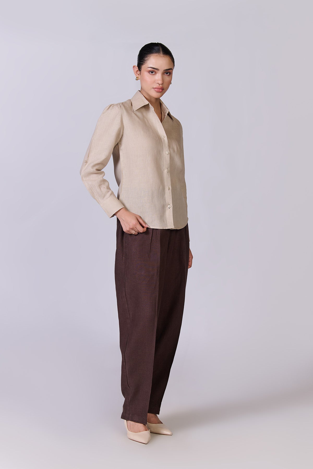Monture Riviera Linen Shirt - Women