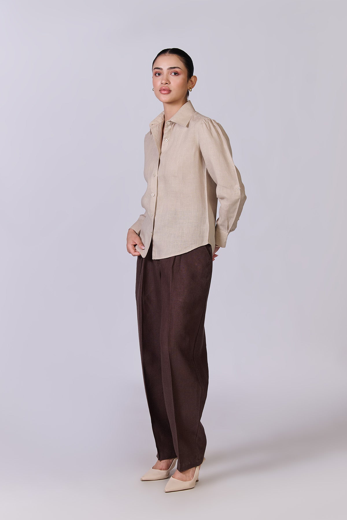 Monture Riviera Linen Shirt - Women